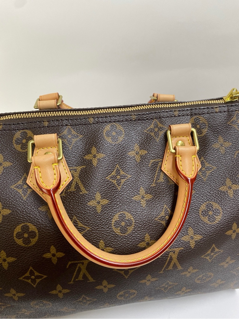 Louis Vuitton Brown Monogram Speedy 30 Bandouliere - Picture 12 of 15